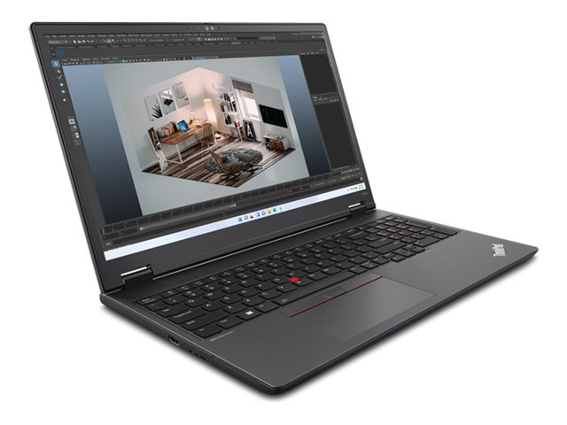 Lenovo ThinkPad P16v Gen 1 21FE - AMD Ryzen 7 - 7840HS / jusqu'à 5.1 GHz - Win 11 Pro - RTX A500 - 16 Go RAM - 512 Go SSD TCG Opal Encryption 2, NVMe, Performance - 16" IPS 1920 x 1200 - Wi-Fi 6E - noir tonnerre - clavier : Français - avec 1 an de Lenovo Premier Support, compensation de CO2 0,5 tonne - 21FE0003FR - Stations de travail mobiles