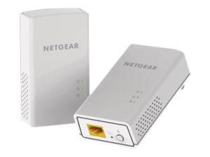 NETGEAR Powerline PL1000 - - kit d'adaptation pour courant porteur - - 1GbE, HomePlug AV (HPAV) 2.0 - Branchement mural (pack de 2) - PLP1000-100FRS - Passerelles et routeurs SOHO