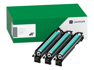 Lexmark - Pack de 3 - jaune, cyan, magenta - kit photoconducteur LCCP - pour Lexmark CX930dse - 85D0Q00 - Autres consommables et kits d'entretien pour imprimante