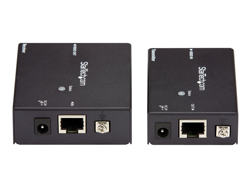 StarTech.com Extendeur HDMI 4K sur Cat5e / 6 - Prolongateur HDBaseT via RJ45 avec Power over Cable - 70 m - Prolongateur audio/vidéo - plus de CAT 5e/6 - jusqu'à 70 m - pour P/N: ST121HDBTRP, ST124HD4K, SVA12M2NEUA, SVA12M5NA - ST121HDBTE - Prolongateurs de signal