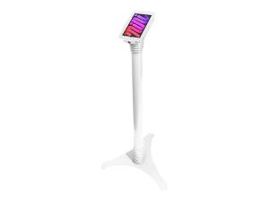 Compulocks iPad Mini 8.3" Support de sol portable hauteur réglable et boîtier Space - Kit de montage (enceinte, pied) - portable - pour tablette - réglable en hauteur - verrouillable - aluminium de haute qualité - blanc - Taille d'écran : 8.3" - posé sur le sol - pour Apple iPad mini (6ème génération) - 147W830IPMSW - Accessoires pour ordinateur portable et tablette