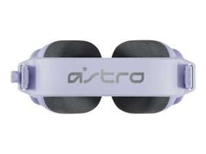 ASTRO Gaming A10 Gen 2 - Micro-casque - circum-aural - filaire - jack 3,5mm - lilas - 939-002078 - Écouteurs