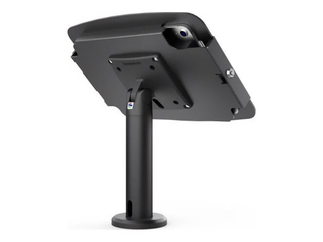 Compulocks iPad 10,9" 10ème génération Boîtier Space et support inclinable Rise 8" - Kit de montage (enceinte, support de poteau) - pour tablette - kiosque - verrouillable - aluminium de haute qualité - noir - Taille d'écran : 10.9" - montable en surface - pour Apple 10.9-inch iPad (10ème génération) - TCDP01209IPDSB - Accessoires pour ordinateur portable et tablette