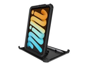 OtterBox Defender Series - Boîtier de protection pour tablette - polycarbonate, caoutchouc synthétique - noir - pour Apple iPad mini (6ème génération) - 77-87476 - Accessoires pour ordinateur portable et tablette