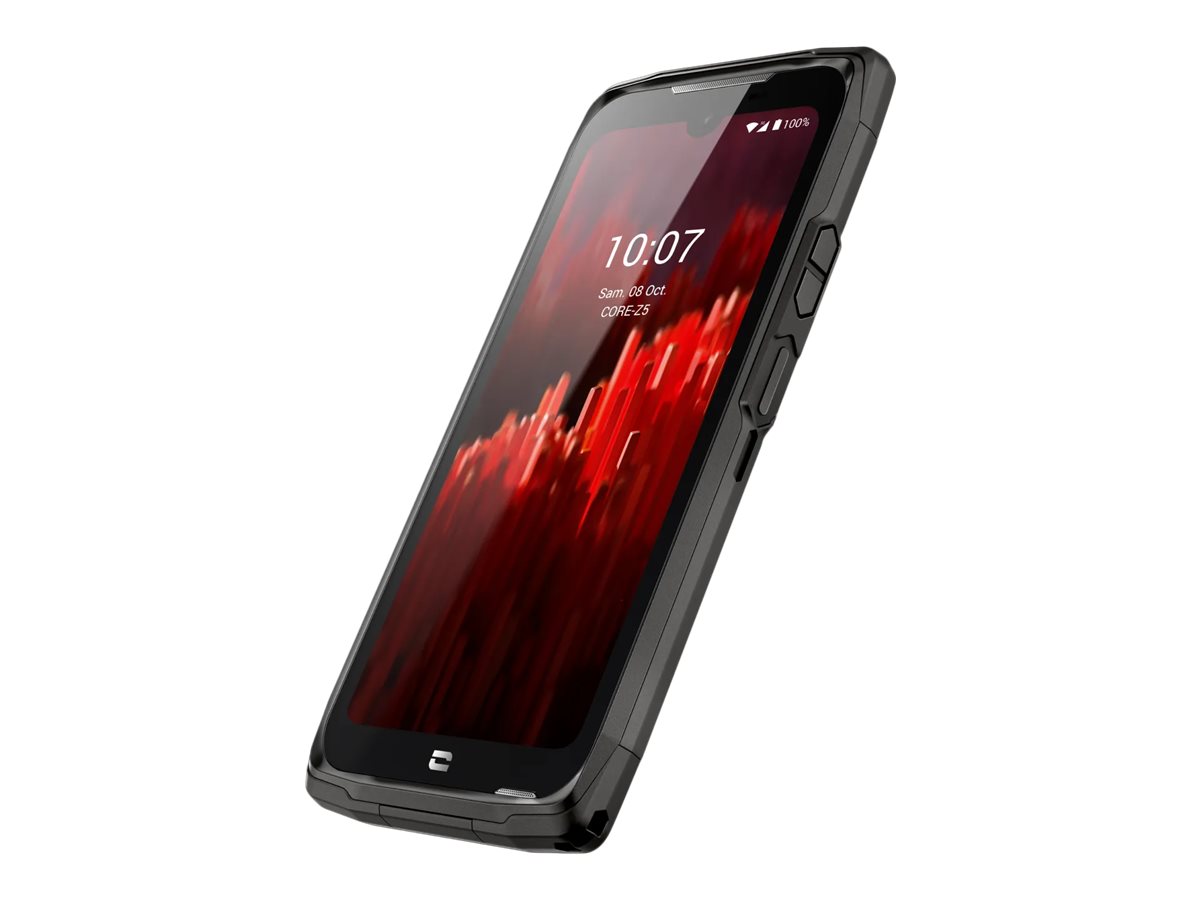 Crosscall Core Z5 - 5G smartphone - double SIM - RAM 6 Go / Mémoire interne 128 Go - microSD slot - Écran LCD - 6.08" - 1520 x 720 pixels - rear camera 48 MP - front camera 8 MP - noir - 1001012001980 - Smartphones 5G