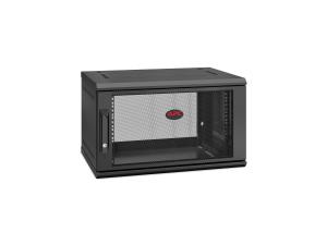 APC NetShelter WX AR106SH4 - Armoire - montable sur mur - noir - 6U - 19" - AR106SH4 - Accessoires pour serveur