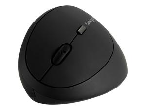 Kensington Pro Fit Ergo Wireless Mouse - Souris verticale - ergonomique - pour gauchers - 6 boutons - sans fil - 2.4 GHz - K79810WW - Souris