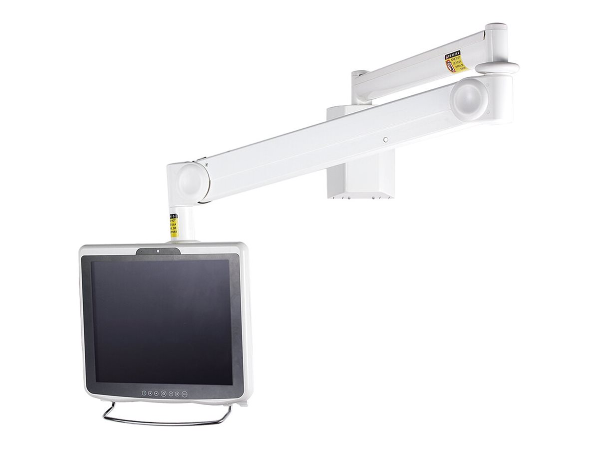 Neomounts FPMA-HAW100 - Support - pleine action - pour Écran LCD - médical - blanc - Taille d'écran : 10"-24" - montable sur mur - FPMA-HAW100 - Montages pour TV et moniteur