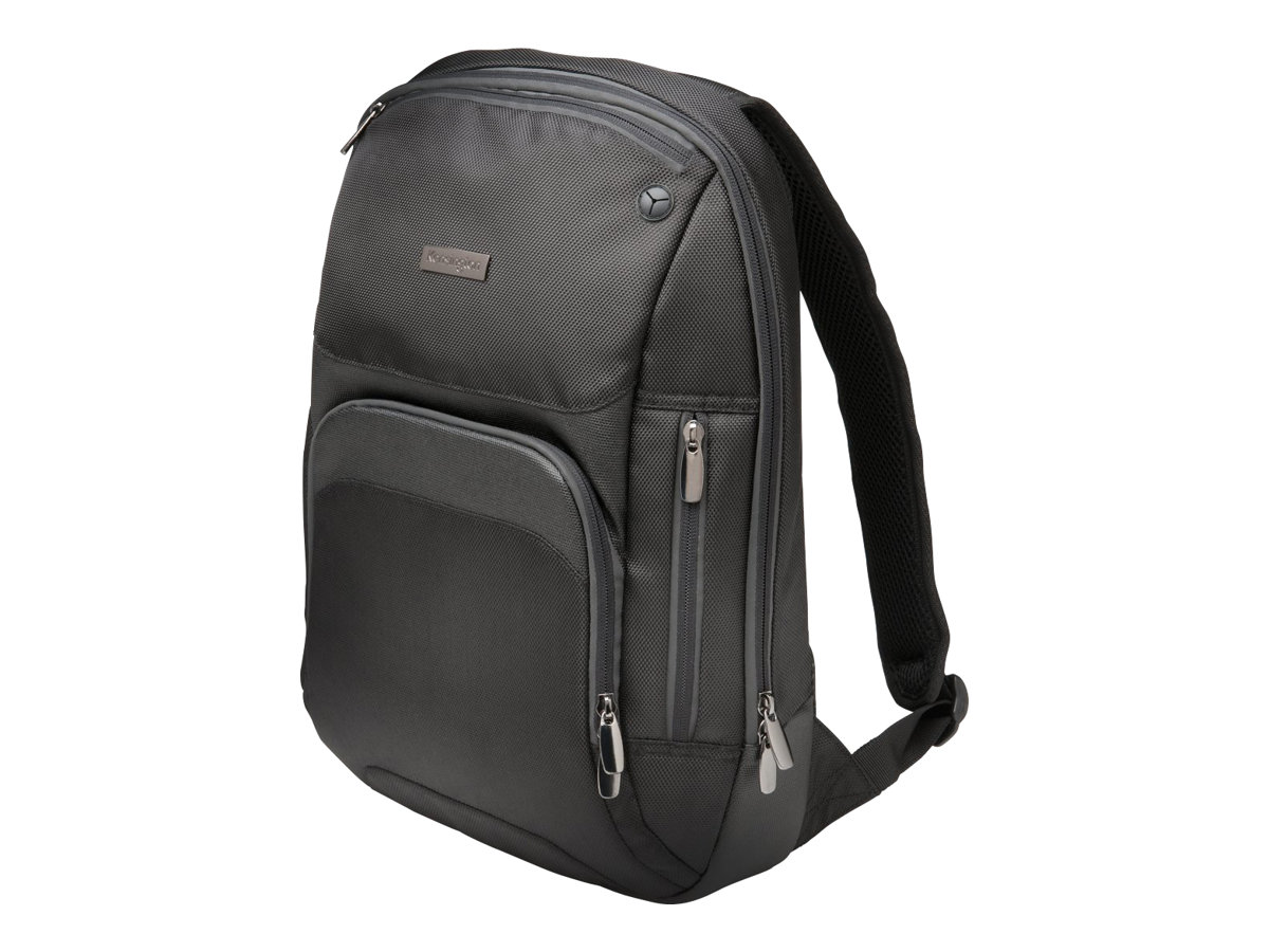 Kensington Triple Trek Backpack - Sac à dos pour ordinateur portable - 14" - noir - K62591EU - Sacoches pour ordinateur portable