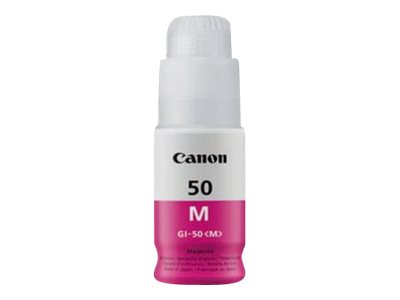 Canon GI 50 M - Magenta - original - recharge d'encre - pour PIXMA G5050, G6050, G7050, GM2050, GM4050 - 3404C001 - Réservoirs d'encre