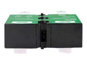 Cartouche de batterie de rechange APC #124 - Batterie d'onduleur - 1 x batterie - Acide de plomb - pour P/N: BR1500G-RS, BX1500M, BX1500M-LM60, SMC1000-2UC, SMC1000-2UTW, SMC1000I-2UC - APCRBC124 - Batteries UPS