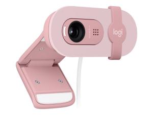 Logitech BRIO 100 - Webcam - couleur - 2 MP - 1920 x 1080 - 720p, 1080p - audio - USB - 960-001623 - Webcams