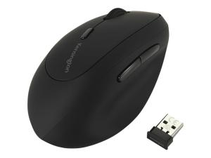 Kensington Pro Fit Ergo Wireless Mouse - Souris verticale - ergonomique - pour gauchers - 6 boutons - sans fil - 2.4 GHz - K79810WW - Souris