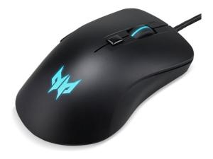 Acer Predator Cestus 310 (PMW910) - Souris - ergonomique - optique - 6 boutons - filaire - USB - noir - Pour la vente au détail - pour Predator Helios 300; Predator Orion 3000; 5000; Predator Triton 300; 500 - NP.MCE11.00U - Souris