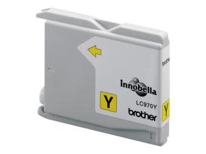 Brother LC970YBP - Jaune - original - blister - cartouche d'encre - pour Brother DCP-135C, DCP-150C - LC970YBP - Cartouches d'encre Brother