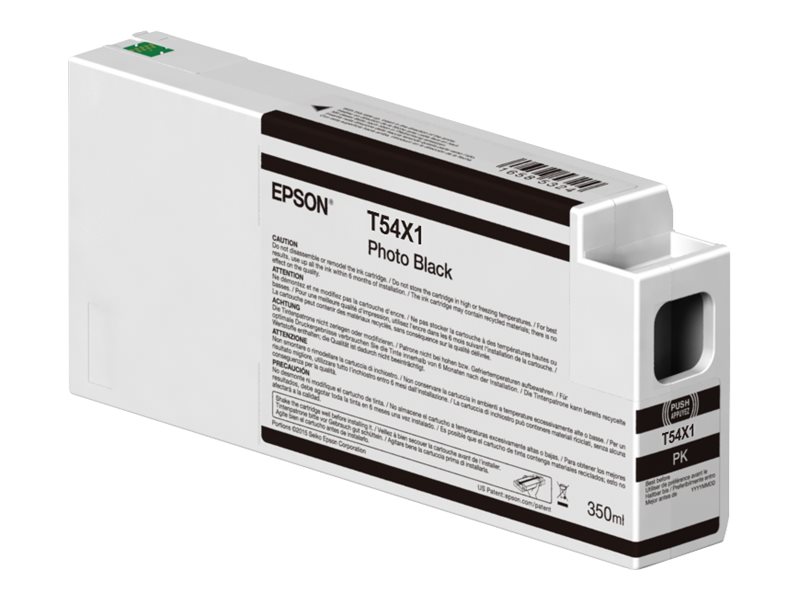 Epson T54X1 - 350 ml - photo noire - original - cartouche d'encre - pour SureColor SC-P6000, SC-P7000, SC-P7000V, SC-P8000, SC-P9000, SC-P9000V - C13T54X100 - Cartouches d'imprimante