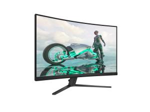 Philips Evnia 3000 32M2C3500L - Écran LED - jeux - incurvé - 32" (31.5" visualisable) - 2560 x 1440 QHD @ 180 Hz - Fast VA - 300 cd/m² - 3500:1 - HDR10 - 0.5 ms - 2xHDMI, DisplayPort - Charbon - 32M2C3500L/00 - Écrans d'ordinateur