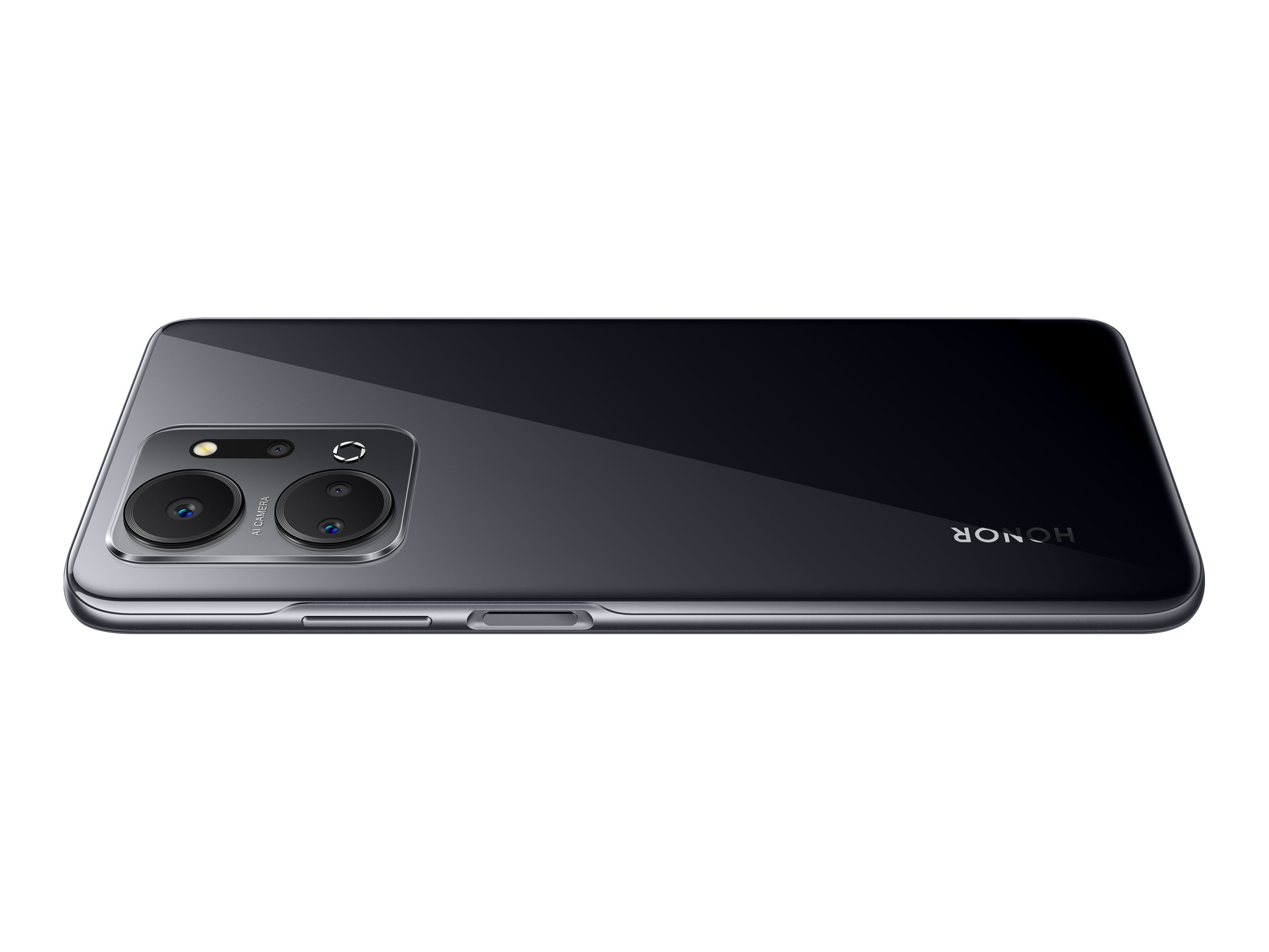 Honor X7A - 4G smartphone - double SIM - RAM 4 Go / Mémoire interne 128 Go - microSD slot - Écran LCD - 6.74" - 1600 x 720 pixels (90 Hz) - 4x caméras arrière 50 MP, 5 MP, 2 MP, 2 MP - front camera 8 MP - noir minuit - 5109AMLW - Téléphones 4G