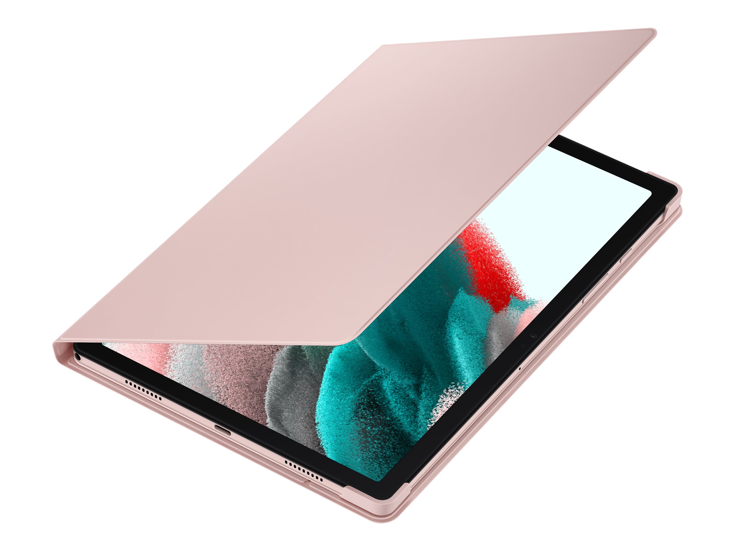 Samsung EF-BX200 - Étui à rabat pour tablette - rose - pour Galaxy Tab A8 - EF-BX200PPEGWW - Accessoires pour ordinateur portable et tablette