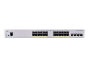 Cisco Business 250 Series CBS250-24P-4G - Commutateur - C3 - intelligent - 24 x 10/100/1000 (PoE+) + 4 x Gigabit SFP - Montable sur rack - PoE+ (195 W) - CBS250-24P-4G-EU - Concentrateurs et commutateurs gigabit