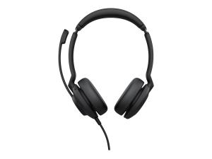 Jabra Evolve2 30 SE MS Stereo - Micro-casque - sur-oreille - filaire - USB-C - isolation acoustique - Certifié pour Microsoft Teams - 23189-999-879 - Écouteurs