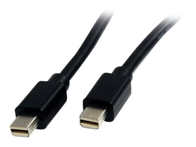 StarTech.com Câble Mini DisplayPort 1.2 de 1m - Cordon Mini DP vers Mini DP avec support HBR2 - M/M - Mini DisplayPort 4K - Câble DisplayPort - Mini DisplayPort (M) pour Mini DisplayPort (M) - 1 m - noir - MDISP1M - Câbles pour périphérique