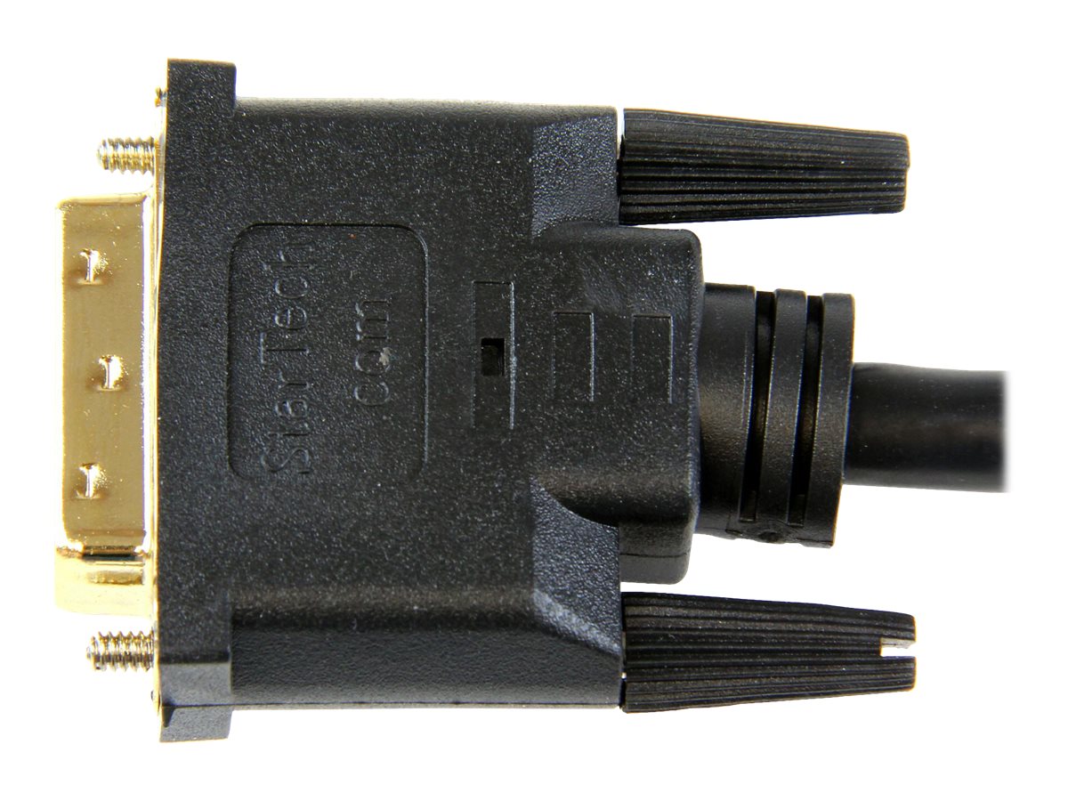 StarTech.com Câble HDMI vers DVI-D de 3 m - M/M - Câble adaptateur - HDMI mâle pour DVI-D mâle - 3 m - noir - HDDVIMM3M - Câbles HDMI