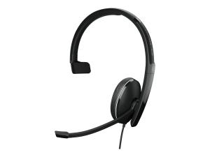 EPOS ADAPT 135 II - Micro-casque - sur-oreille - filaire - jack 3,5mm - noir - 1000907 - Écouteurs