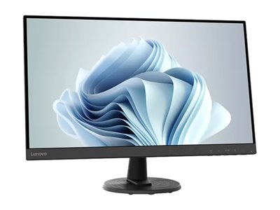 Lenovo C27-40 - Écran LED - 27" - 1920 x 1080 Full HD (1080p) @ 75 Hz - VA - 250 cd/m² - 3000:1 - 4 ms - HDMI, VGA - noir corbeau - 63DDKAT6EU - Écrans d'ordinateur