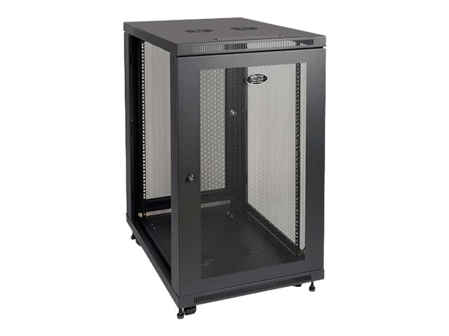 Tripp Lite 24U Rack Enclosure Server Cabinet 33" Deep w/ Doors & Sides - Rack armoire - noir - 24U - 19" - SR24UB - Accessoires pour serveur