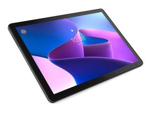 Lenovo Tab M10 (3rd Gen) ZAAF - Tablette - Android 11 ou versions plus récentes - 64 Go eMMC - 10.1" IPS (1920 x 1200) - Logement microSD - 4G - LTE - gris métallisé double tonalité - ZAAF0033SE - Tablettes et appareils portables