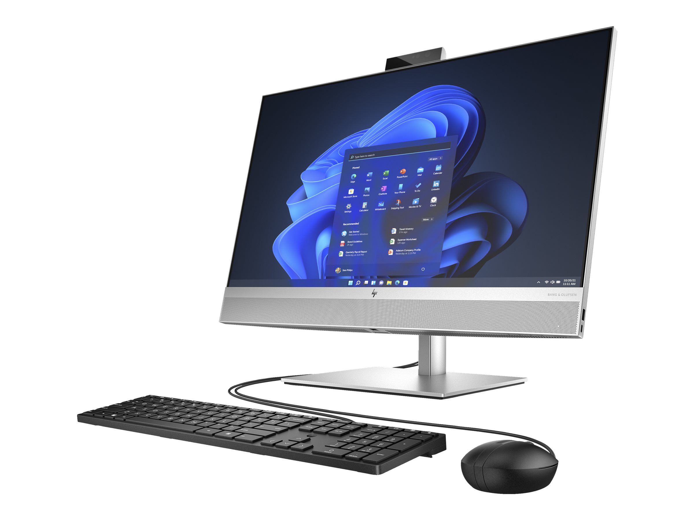 Mini ordinateur de bureau HP 260 G1 avec écran 20 LCD + Support