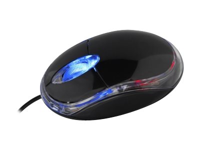 Uniformatic - Souris - optique - 3 boutons - filaire - USB - 82012 - Souris