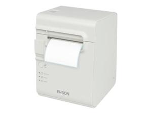 Epson TM L90 - Imprimante de reçus - thermique en ligne - Rouleau (8 cm) - 203 dpi - jusqu'à 150 mm/sec - USB 2.0, série - outil de coupe - blanc - C31C412402 - Imprimantes de reçus POS