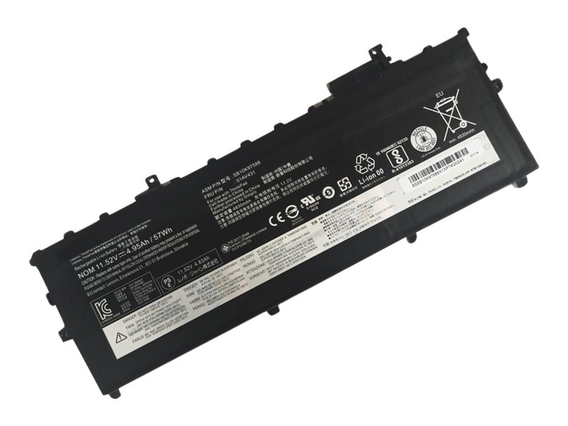 DLH - Batterie de portable (équivalent à : Lenovo 01AV471, Lenovo 01AV472, Lenovo 01AV470, Lenovo SB10K97619, Lenovo 01AV431, Lenovo L17C6P71, Lenovo L17L6P71, Lenovo L17M6P71, Lenovo L17S6P71, Lenovo SB10K97617, Lenovo SB10K97618) - Lithium Ion - 4210 mAh - 48 Wh - pour Lenovo ThinkPad X280 20KE, 20KF - LEVO3834-B046Q2 - Batteries spécifiques