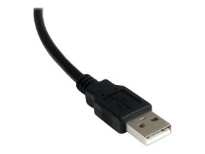 StarTech.com Cable adaptateur FTDI USB vers serie RS232 1 port avec isolation optique - Adaptateur série - USB - RS-232 - noir - ICUSB2321FIS - Cartes réseau USB