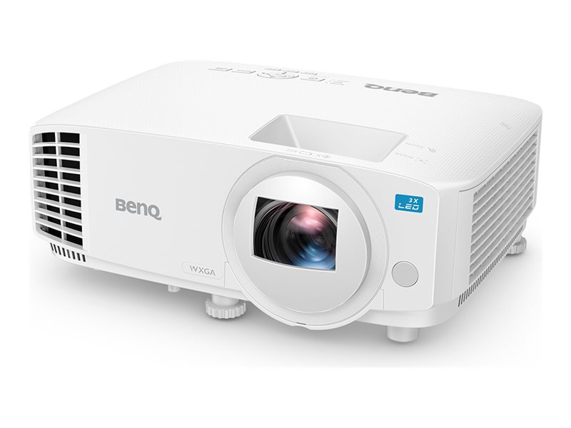 BenQ LW500ST - Projecteur DLP - LED - portable - 3D - 2000 ANSI lumens - WXGA (1280 x 800) - 16:10 - objectif zoom à courte focale - LW500ST - Projecteurs DLP