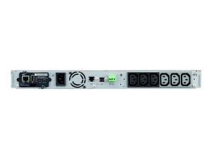 HPE R1500 G5 - Onduleur (rack-montable) - CA 220/230/240 V - 1100 Watt - 1550 VA - monophasé - RS-232, USB - connecteurs de sortie : 5 - 1U - International - Q1L90A - UPS montables sur rack