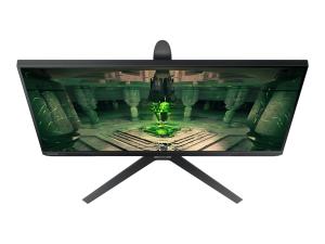 Samsung Odyssey G4 S27BG400EU - Écran LED - 27" - 1920 x 1080 Full HD (1080p) @ 240 Hz - IPS - 400 cd/m² - 1000:1 - HDR10 - 1 ms - 2xHDMI, DisplayPort - noir - LS27BG400EUXEN - Écrans d'ordinateur