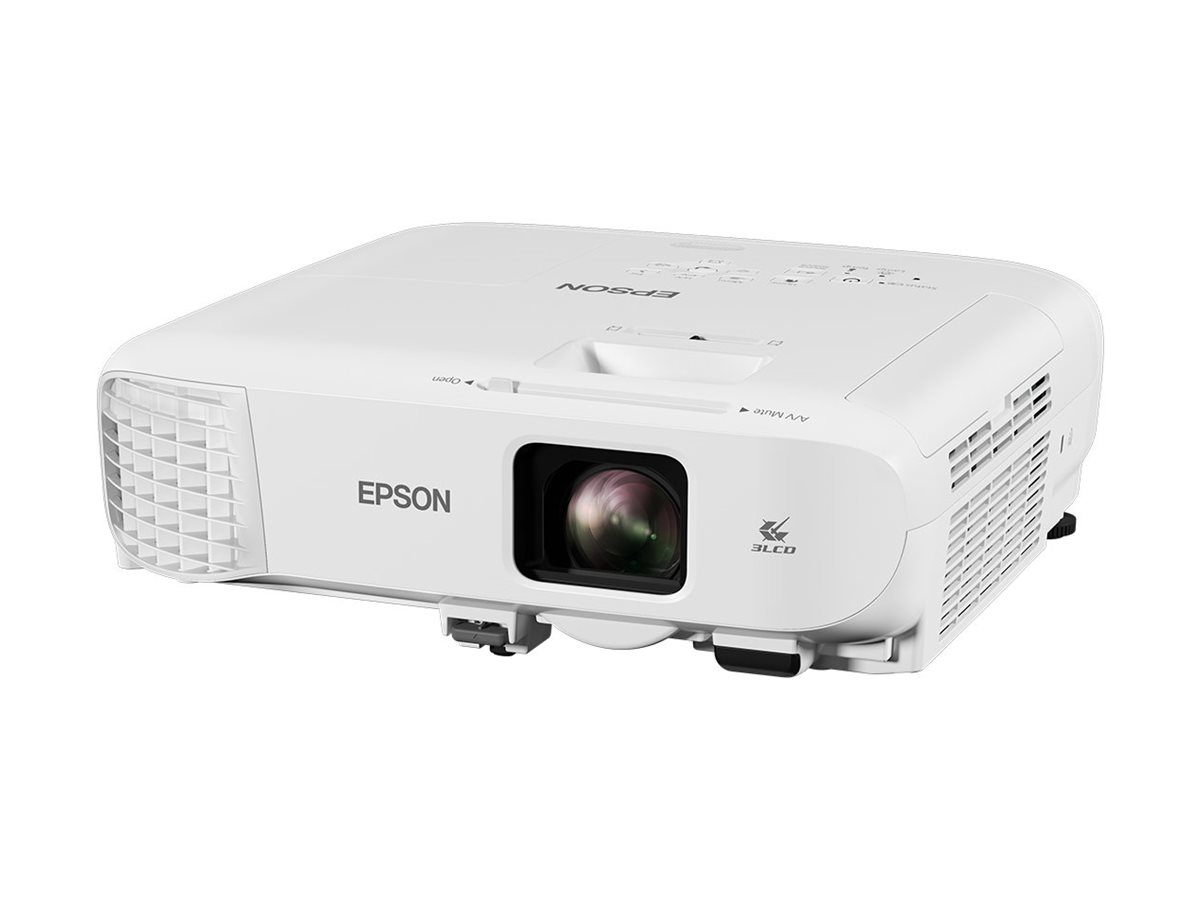 Epson EB-E20 - Projecteur 3LCD - portable - 3400 lumens (blanc) - 3400 lumens (couleur) - XGA (1024 x 768) - 4:3 - blanc - V11H981040 - Projecteurs LCD