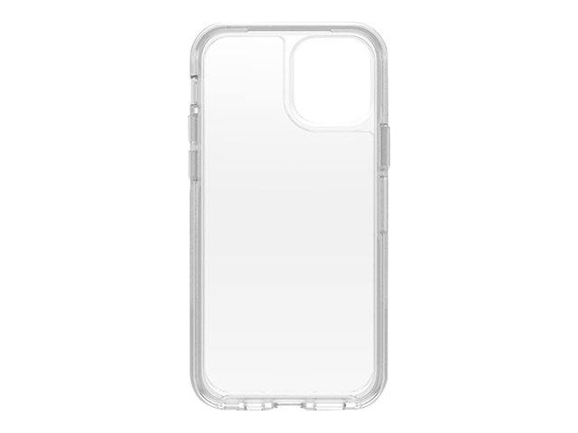 OtterBox Symmetry Series - ProPack Packaging - coque de protection pour téléphone portable - polycarbonate, caoutchouc synthétique - clair - pour Apple iPhone 12, 12 Pro - 77-66203 - Coques et étuis pour téléphone portable
