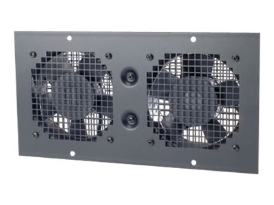 APC - Plateau thermoventilateur - montable sur mur - CA 230 V - noir - pour NetShelter WX - AR8207BLK - Refroidisseurs pour ordinateur
