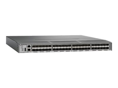 HPE StoreFabric SN6010C - Commutateur - Géré - 12 x 16Gb Fibre Channel SFP+ - Montable sur rack - avec Émetteur-récepteur SFP + 12 x 16 Gbit/s, Cordon Jumper HPE de 2,4 m (IEC320 C13/C14, M/F CEE 22) - R0Q97A#05Y - SAN