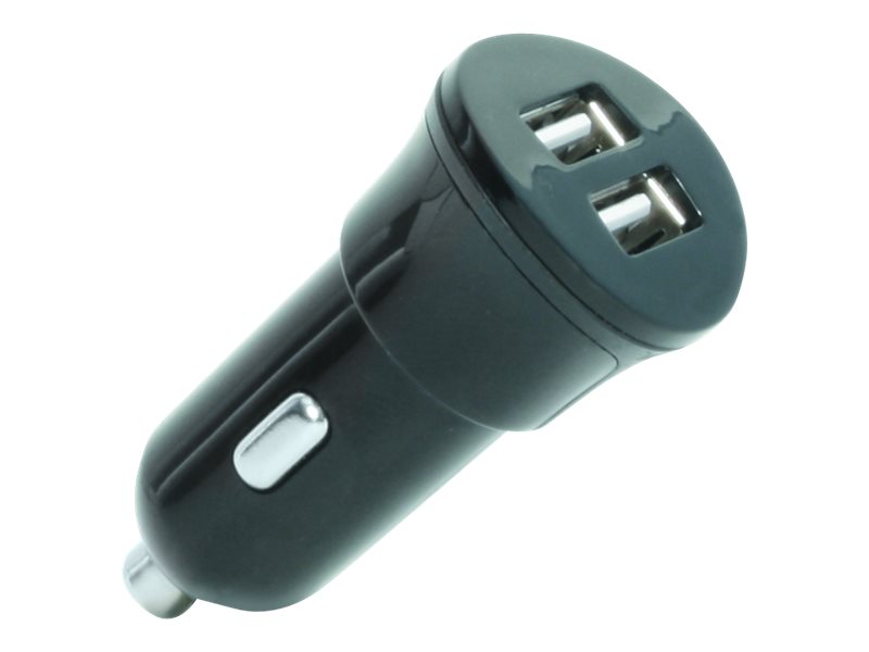 Mobilis - Adaptateur d'alimentation pour voiture - 3.1 A - 2 connecteurs de sortie (USB) - 001241 - Adaptateurs électriques et chargeurs