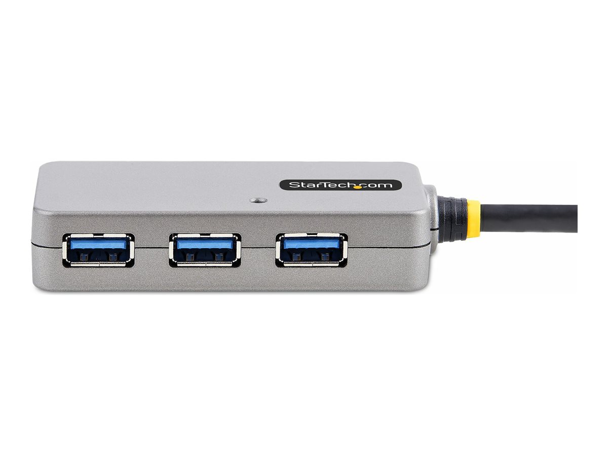StarTech.com USB Extender Hub, 10m USB 3.0 Extension Cable with 4-Port USB Hub, Active/Bus Powered USB Repeater Cable, Optional 20W Power Supply Included - USB-A Hub w/ ESD Protection (U01043-USB-EXTENDER) - Concentrateur (hub) - 4 x USB 3.2 Gen 1 - de bureau - U01043-USB-EXTENDER - Concentrateurs USB