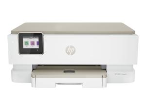 HP ENVY Inspire 7224e All-in-One - Imprimante multifonctions - couleur - jet d'encre - 216 x 297 mm (original) - A4/Legal (support) - jusqu'à 13 ppm (copie) - jusqu'à 15 ppm (impression) - 125 feuilles - USB 2.0, Wi-Fi(ac), Bluetooth - portobello - avec HP 1 an de garantie supplémentaire grâce à l'activation de HP+ lors de l'installation - 349V2B#629 - Imprimantes multifonctions