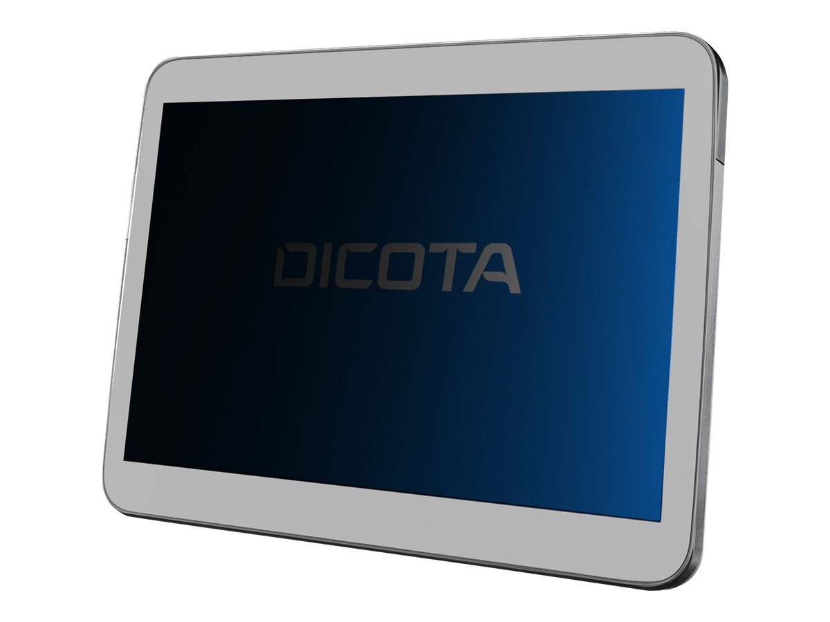 DICOTA Secret - Filtre de confidentialité de PC tablette - à double sens - adhésif - noir - D31625 - Accessoires pour ordinateur portable et tablette