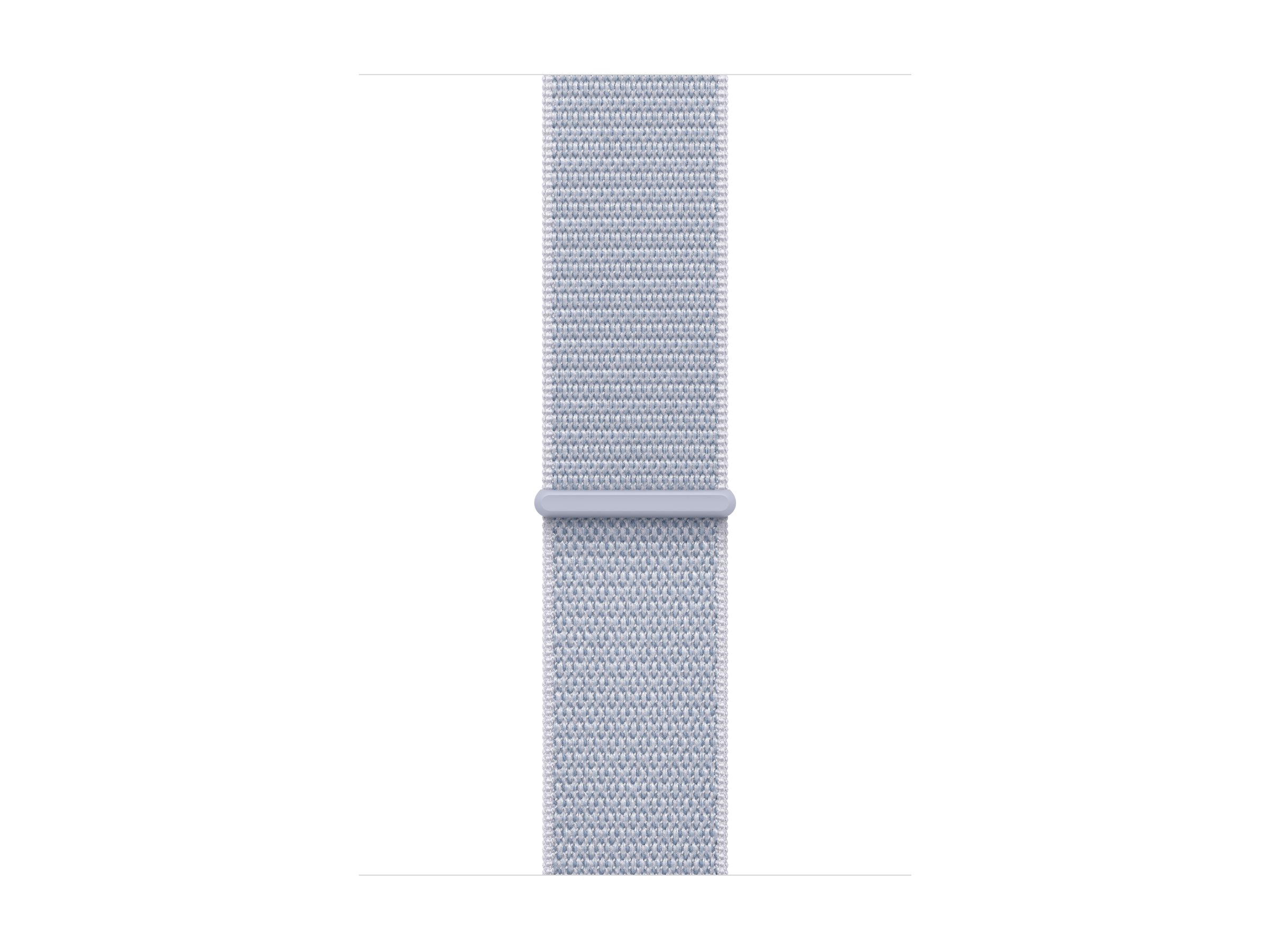 Apple Watch SE (GPS) - 2e génération - 44 mm - aluminium argenté - montre intelligente avec boucle sport - deux couches de matières textiles tissées - nuage bleu - taille du poignet : 130-200 mm - 32 Go - Wi-Fi 4, Bluetooth - 32.9 g - MXET3QF/A - Montres intelligentes