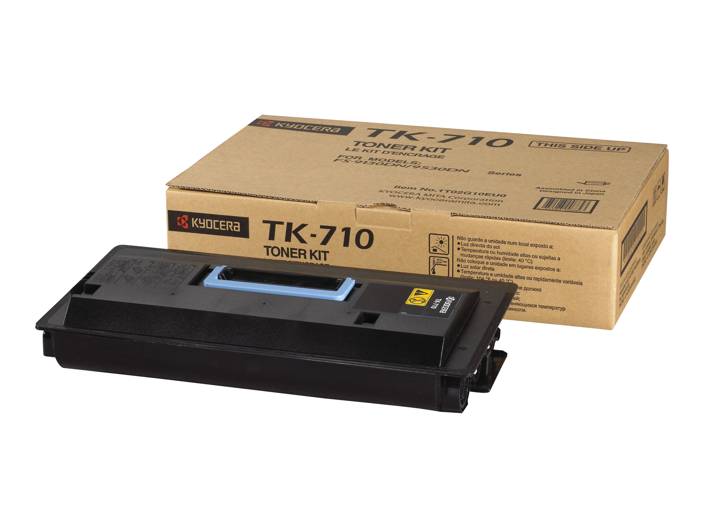 Kyocera TK 710 - Noir - original - kit toner - pour FS-9130DN, 9130DN/B, 9130DN/D, 9530DN - 1T02G10EU0 - Autres consommables et kits d'entretien pour imprimante