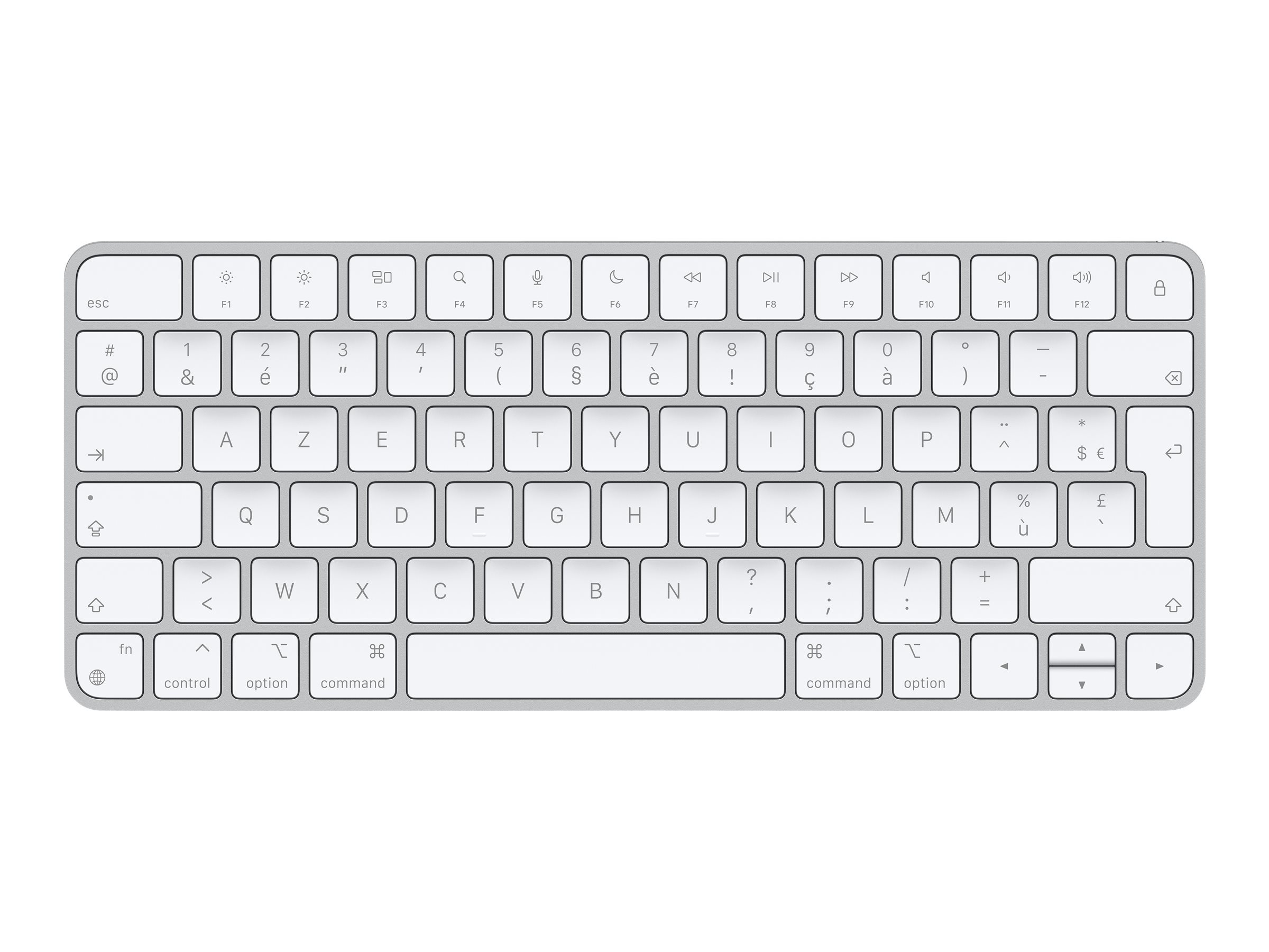 Apple Magic Keyboard - Clavier - Bluetooth - AZERTY - Français - MK2A3F/A - Claviers